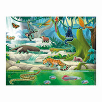 Jungle & Savannah reusable sticker pad