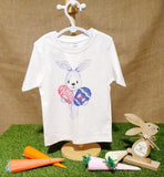 Easter Bunny with Eggs T-shirt (size 2-3)