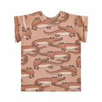 Brown Crocodile T-Shirt