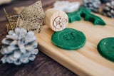 Christmas Wooden Playdough Stamps