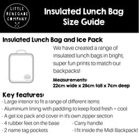 Flourish Insulated Lunch Bags